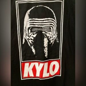 Kylo Black Graphic Tee Size 2XL